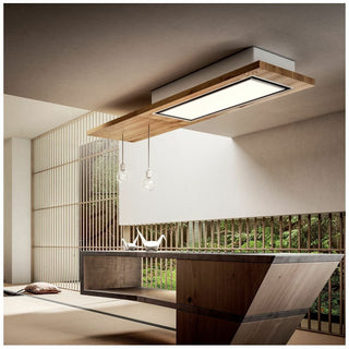 *Made in Italy *Elica 120cm Lullaby Ceiling Rangehood Aspirating LULLABYWOODA120 [Carton Damage ]