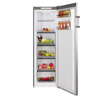 *Brand New* CHiQ 206L Hybrid Upright Freezer Stainless Steel CSH205NSS [5 Years Warranty]