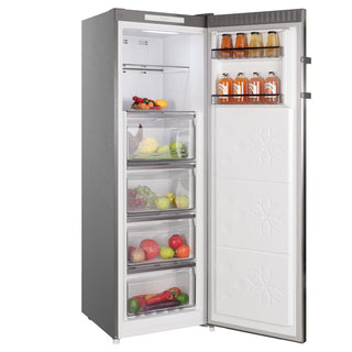 *Brand New* CHiQ 206L Hybrid Upright Freezer Stainless Steel CSH205NSS [5 Years Warranty]