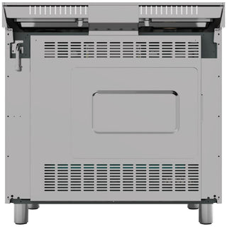 *Clearanace - Made in Italy* Glem Gas 90cm Premium Freestanding Dual Fuel Cooker - Matte Black GS965GEMB [2 Years Warranty]