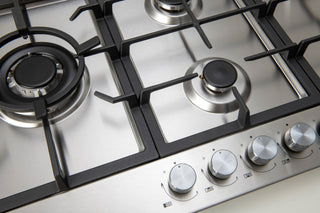 *Brand New* Euro ECT90G5X 90cm Gas Cooktop - Stainless Steel [3 Years Warranty] - DMS Appliances