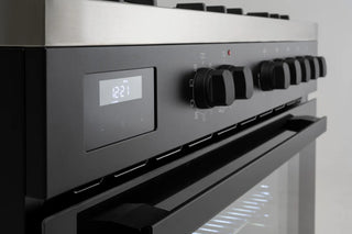 *Amazing Deal* Euro EO90FSDPBL - 90cm Dual Fuel Freestanding Oven [3 Years Warranty]