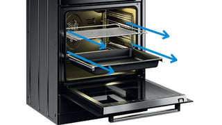 *Current Model* Beko 60cm Freestanding Cooker with Induction cooktop and Pyrolytic oven BFC60IPAN [Factory Second]